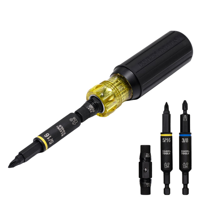 Klein Tools 32500HD Multi-Bit Screwdriver/Nut Driv