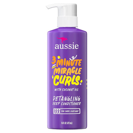 Aussie 3 Minute Miracle Curls Conditioner Pump, Ci