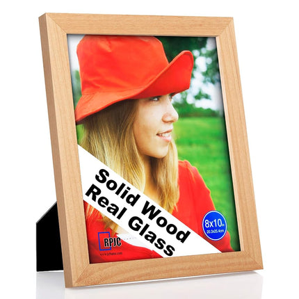 8x10 inch Picture Frame Made of Solid Wood High De