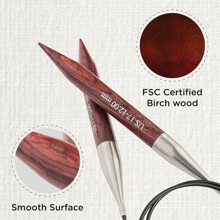 KnitPro Dreamz Fixed Circular Needles 24" (60cm) | Size 12.00mm