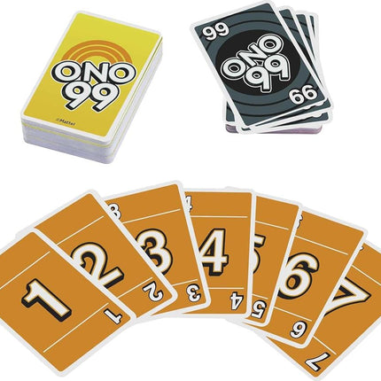 Mattel Games Set of 3 Games with Uno, Phase 10 & ONO 99, Travel Games for Kids & Family Night with Storage Tin Box