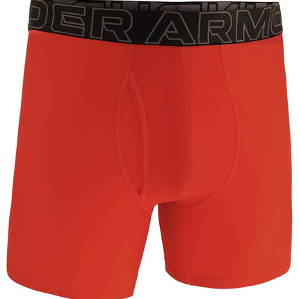 Under Armour Men's Tech 1-Pack Boxer Brief, 6" Inseam, All-Day Comfort & Ultra-Soft