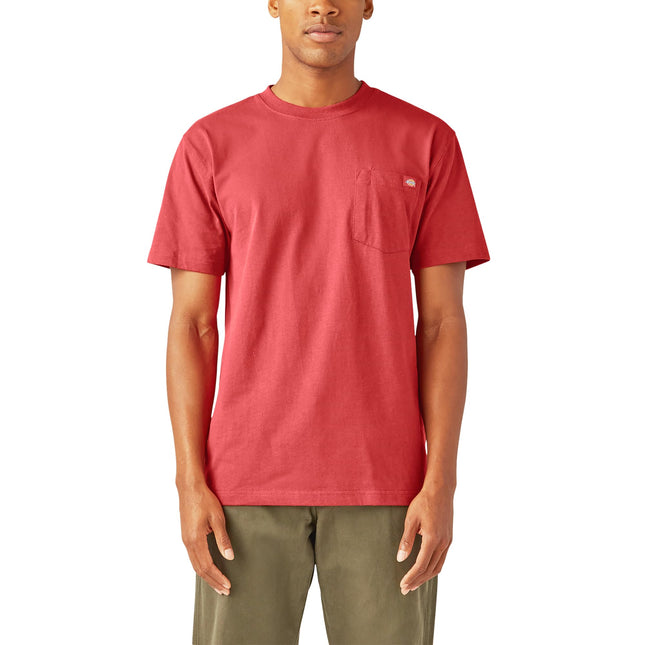 Dickies Mens Heavyweight Crew Neck, Red Ochre, 3X-