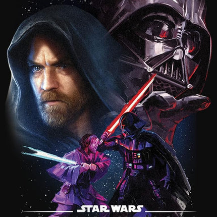 Débardeur dos nageur STAR WARS pour femme OBI Wan Big Face Off Junior, Noir, Grande taille