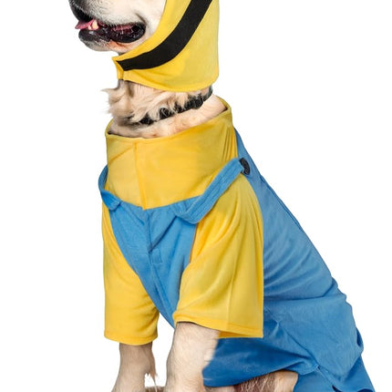 Rubies unisex adult Official s Minion Pet Dog Costume Big Dog Size XXXL, Multicolor, XXL UK