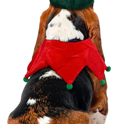 Rubie's Christmas Collection Pet Elf Hat with Bell, Medium to Large