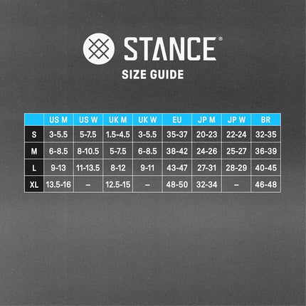 Stance Crew Socks - Franchise - Feel360 x Infiknit - 3 Pack (Medium)