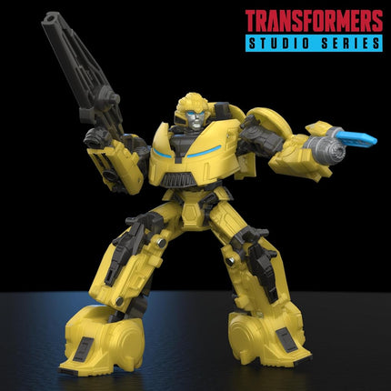 Transformers Toys Studio Series Deluxe Class Transformers One Bumblebee (B-127), 4.5-inch Converting Action Figure, 8+