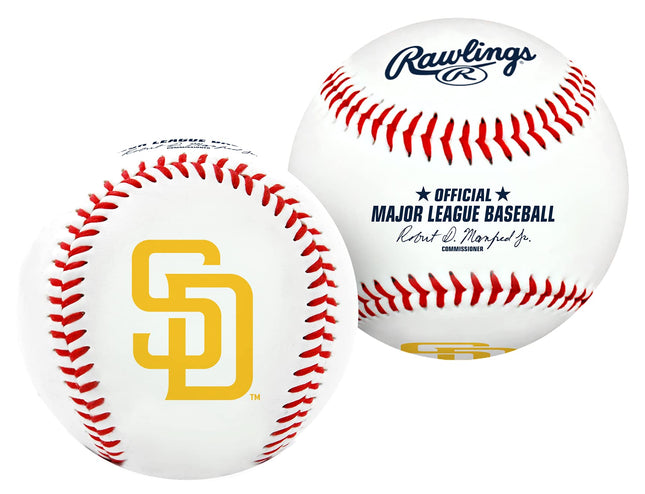 Rawlings MLB San Diego Padres Team Logo Baseball, 