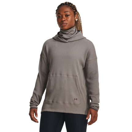 Under Armour Women's Waffle Funnel Hoodie, (295) P