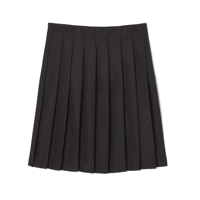 French Toast Girls' Pleated Skirt, Black, 12 Plus