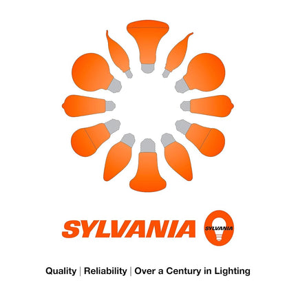 Sylvania Night Chaser LED PAR38 Light Bulb, 250W = 23W, 22 Year, Dimmable, Super Bright 2650 Lumens, Wet Rated, 5000K, Daylight - 2 Pack (41358)