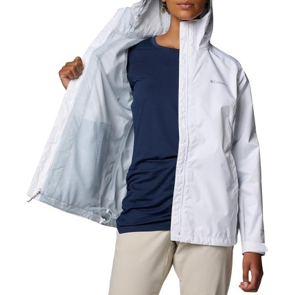 Columbia Women's Arcadia II Jacket, White/Cirrus Grey, L