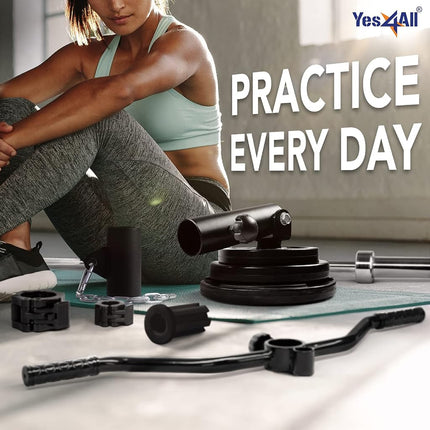 Yes4All Combo T-Bar Row Plate Insert & Viking Press Handle