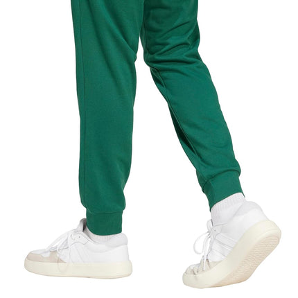 adidas Men's Essentials Feel Cozy Fleece Pants, Black/White, S Tall