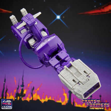 Transformers Studio Series The The Movie Shockwave Voyager Class 16.5-cm Converting Action Figure, Robot Toys for Ages 8+