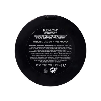 Revlon Colorstay Pressed Powder with Softflex # 830 Light/Medium - 0.3oz Powder