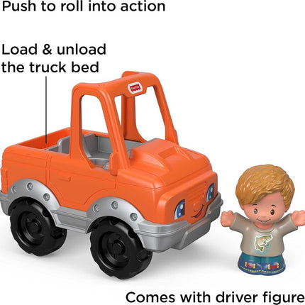 Fisher-Price Little People Vehicle and Figure - Fisherman and Truck