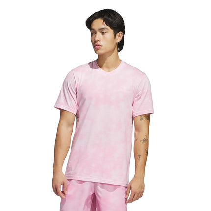 adidas Men's Feelready T-Shirt, Clear Pink/Light P
