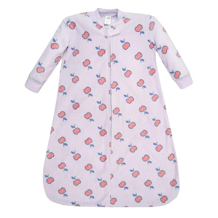 Hudson Baby Unisex Baby Long-Sleeve Fleece Sleeping Bag, Sugar Spice, 0-9 Months