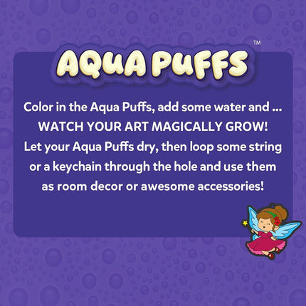 Skillmatics Aqua Puffs – Princesses & Unicorns, Mess-Free 3D Art Kit