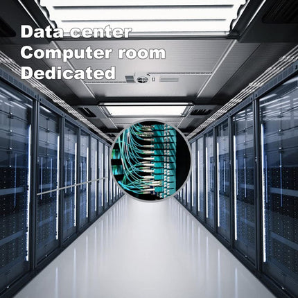 FLYPROFiber- LC to LC Fiber Patch Cable OM3 Multimode 1M/3ft 4 Pack