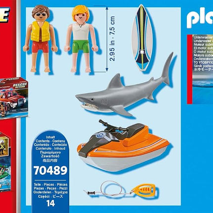 Playmobil Shark Attack and Rescue Boat