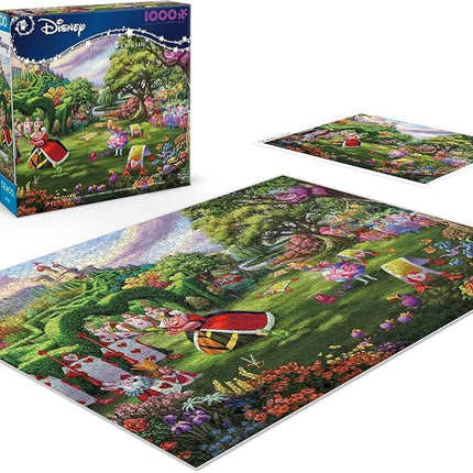 Ceaco - Thomas Kinkade - Disney - Queen of Hearts - 1000 Piece Jigsaw Puzzle