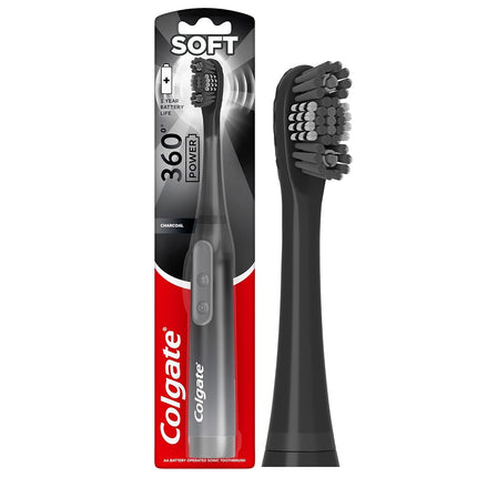 Colgate 360 Charcoal Sonic Powered Battery Toothbr