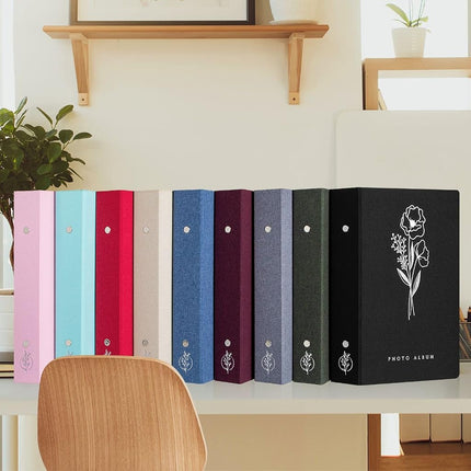 Lanpn Photo Album 6x4 Slip in, Linen 300 Pockets Photo Albums Holds Landscape Only 10x15cm Picture Beige