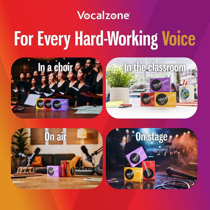 VocalZone Throat Pastilles (24 x 3) Multipack Offer