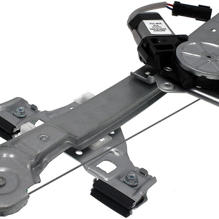 Dorman 751-969 Conjunto de regulador y motor de elevalunas eléctrico trasero del lado del pasajero para modelos selectos de Cadillac