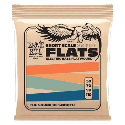 Ernie Ball Flatwound Group 1 Electric Bass Strings