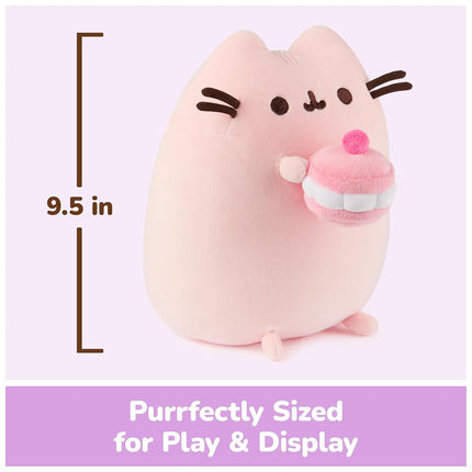 GUND Plush 9.5in CherryMacaronSqsh