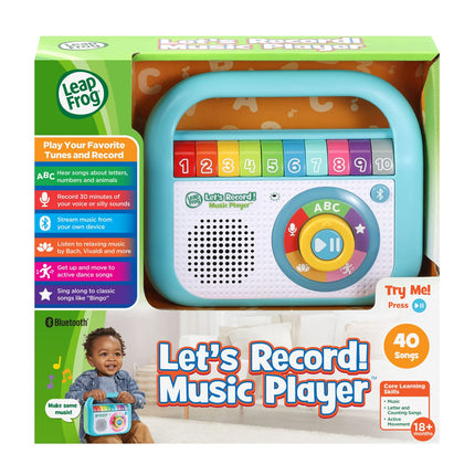 LeapFrog Let’s Record Music Player, verde azulado