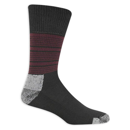 Dr. Scholl's Men's American Lifestyle Collection Blister Guard Multi Stripe Crew Socks 2 Pair DSM22162C2U20010