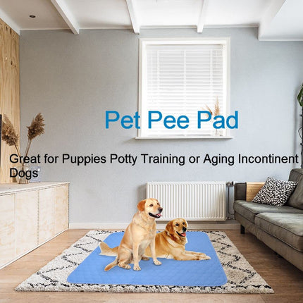 2PCS Reusable Underpads Large 86.4 x 91.4, Upgrade Cooling Waterproof Bed Pads with Heavy Absorbent, Washable for Incontinent, Potty Training, for Adult, Kids, Dogs