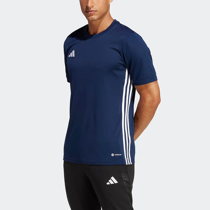 adidas Men's Tabela 23 Jersey, Team Navy Blue/White, Small Tall