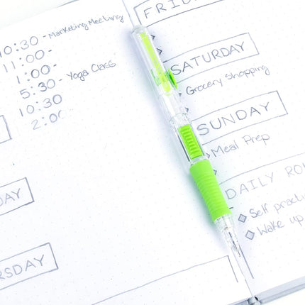 Pentel QUICK CLICK Mechanical Pencil (0.7mm), green Barrel - PD217D