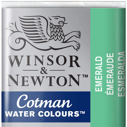 Winsor and Newton Cotman Half Pan Emerald