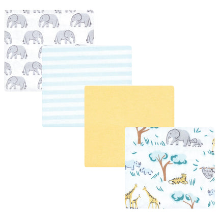 Hudson Baby Unisex Baby Cotton Rich Flannel Receiv
