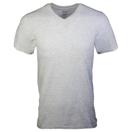 Gildan Men's V-Neck T-Shirts, Multipack, Style G1103 Undershirt, Black/Sport Grey/Charcoal (5-Pack), XL