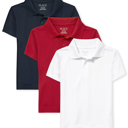 The Children's Place boys Short Sleeve Performance