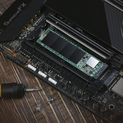 Transcend MTE115S 500GB NVMe PCIe Gen3 x4 SSD, Read/Write up to 3,000/1,600 mb/s with 3D Nand Flash TS500GMTE115S