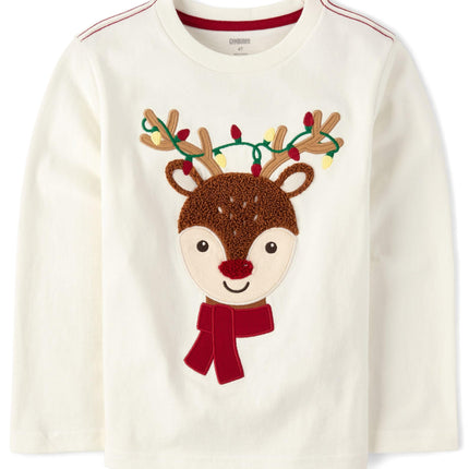 Gymboree Boys' and Toddler Embroidered Graphic Lon