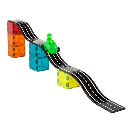 Magna-Tiles Downhill Duo 40-Piece Set, Black