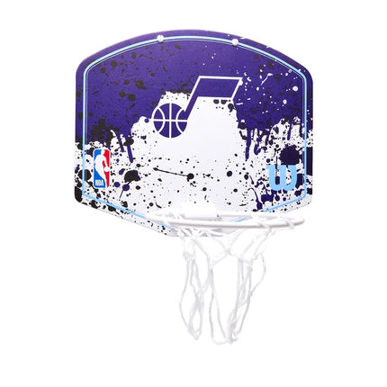 Wilson NBA Team Mini Hoop, Utah Jazz, Purple
