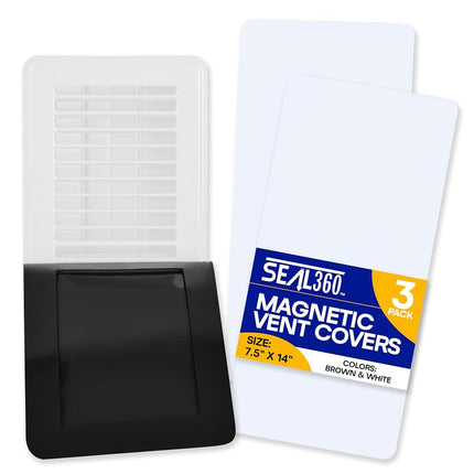 SEAL360 Magnetic Vent Covers (3-Pack), Pockets for