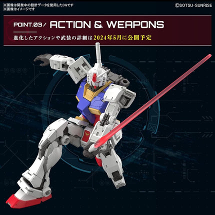 BANDAI Hobby RG Gundam 1/144 RX-78-2 Gundam Ver.2.0