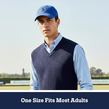 U.S. Polo Assn. Unisex Concept One U.s. Polo Assn. Hat Baseball Cap, Royal, One Size UK